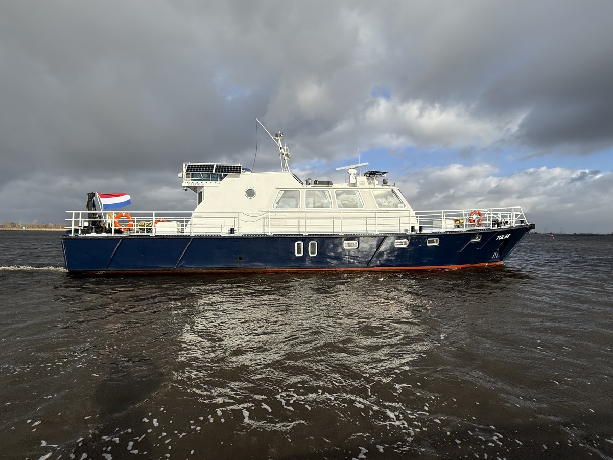 foto: 19 Ex-Patrouille Vaartuig Varend Woonschip