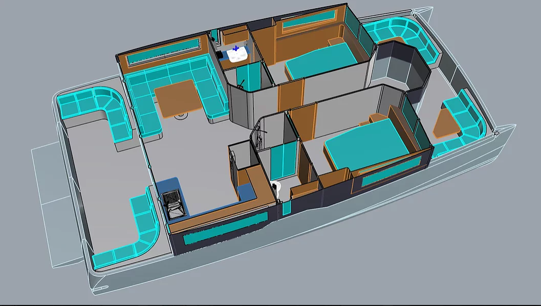foto: 6 Maison Marine Smart 40 Houseboat