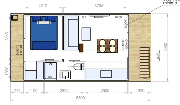 foto: 6 Boat Haus Mediterranean 8X4 MODERN Houseboat