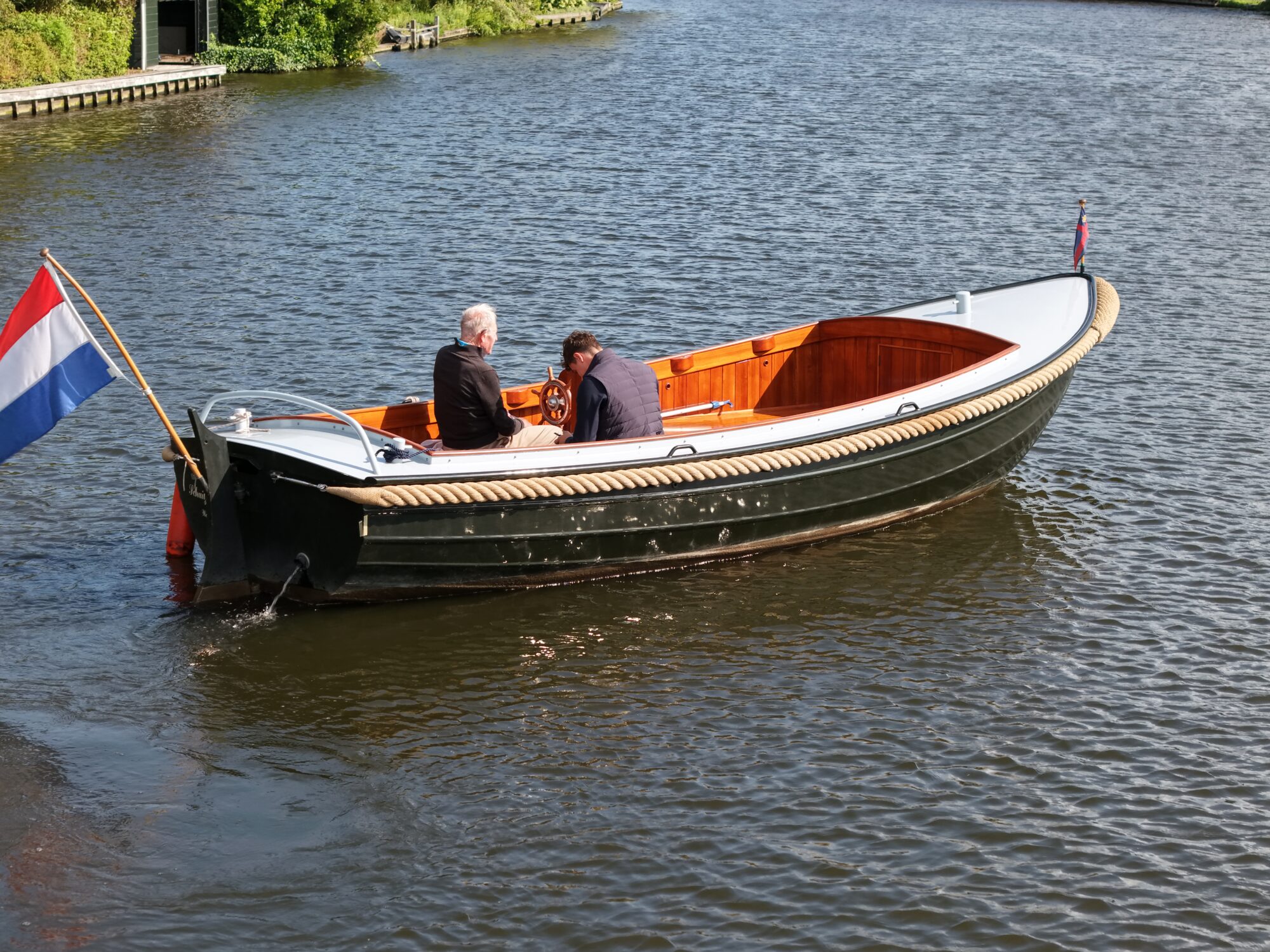 foto: 14 Langenberg Langenberg Borndiep Vlet 7.15