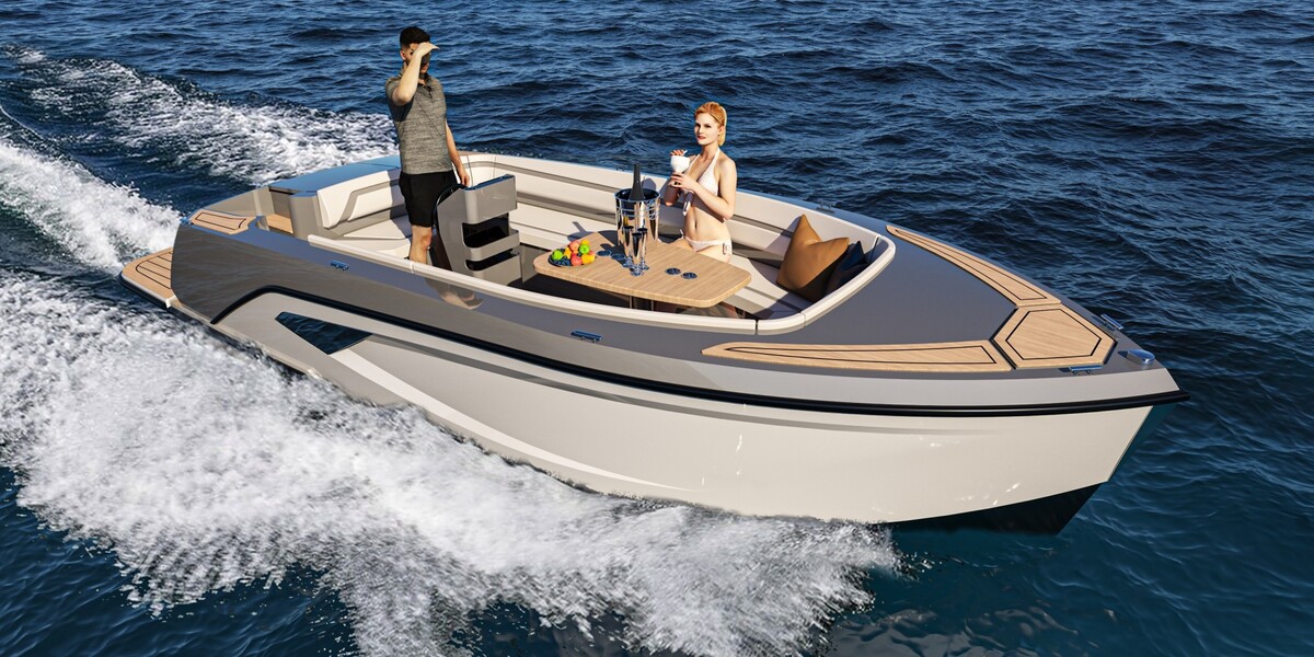 foto: 27 Alfastreet Marine 21 Open Electric