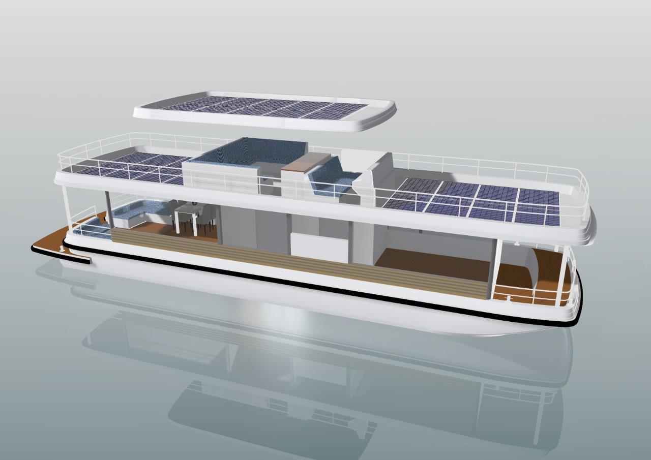 foto: 11 DiviNavi M-420 Houseboat Single Level