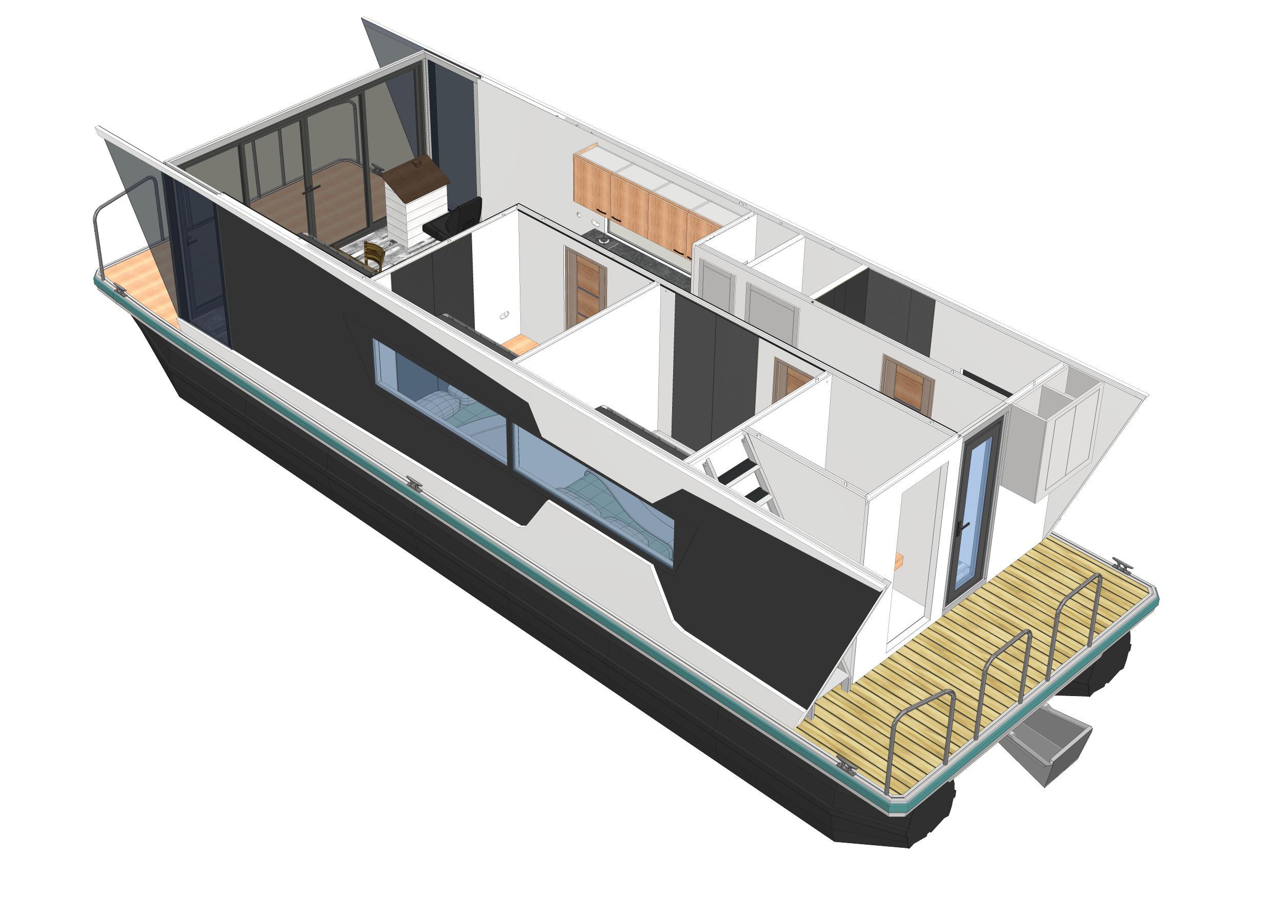 foto: 11 Nordic Season NS 43 EVO 37 CE-C Houseboat