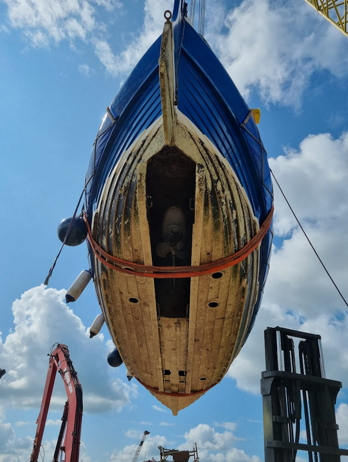 foto: 14 Voormalig Strand reddingboot 10.32