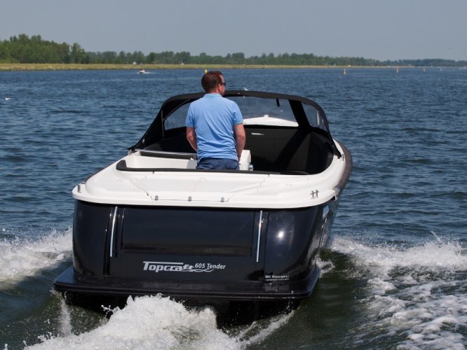 foto: 5 Topcraft 605 Tender ABSOLUUT DE RUIMSTE IN ZIJN KLASSE