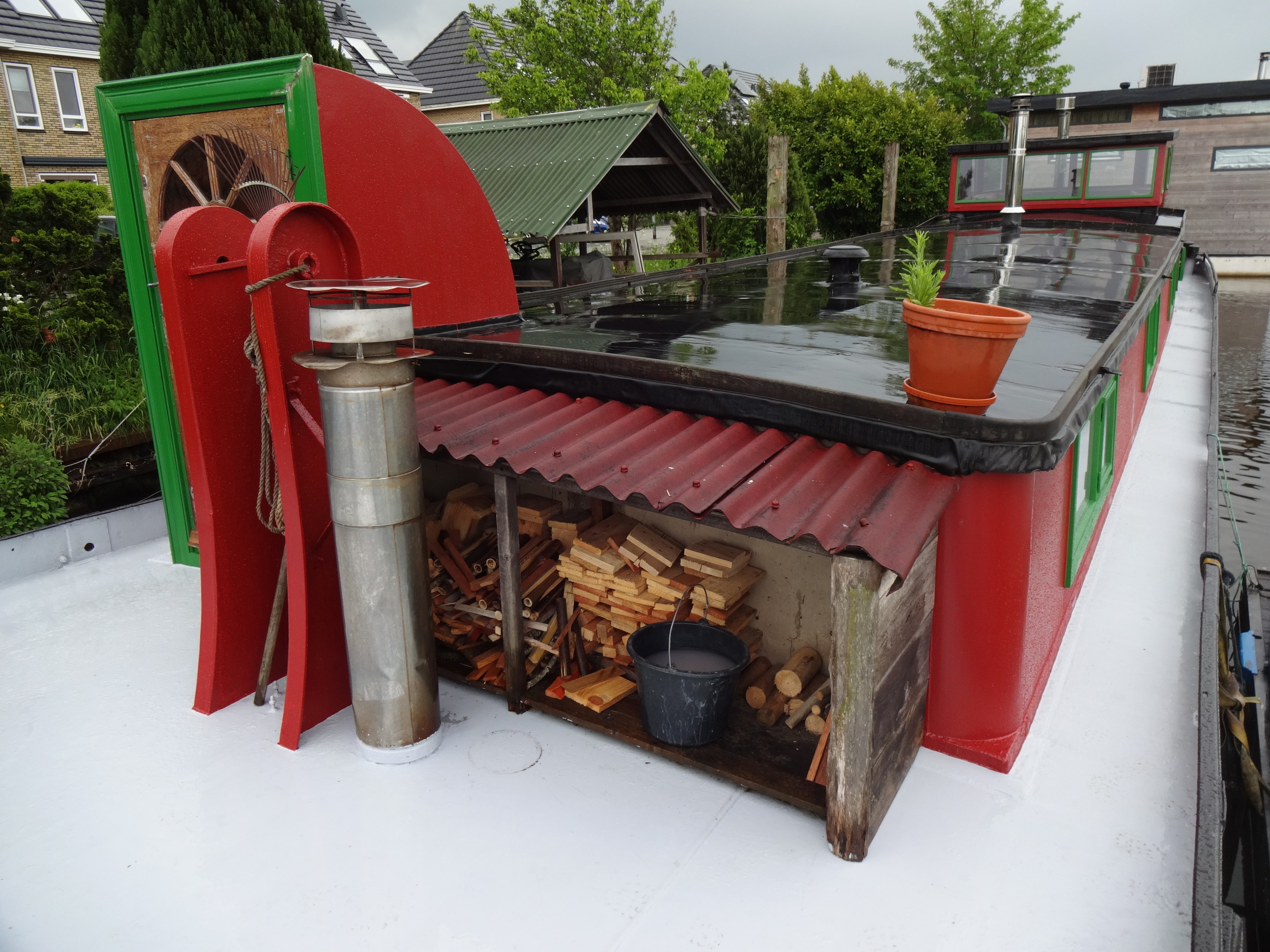 foto: 23 Woonschip Met Ligplaats Groninger Boltjalk 22.50