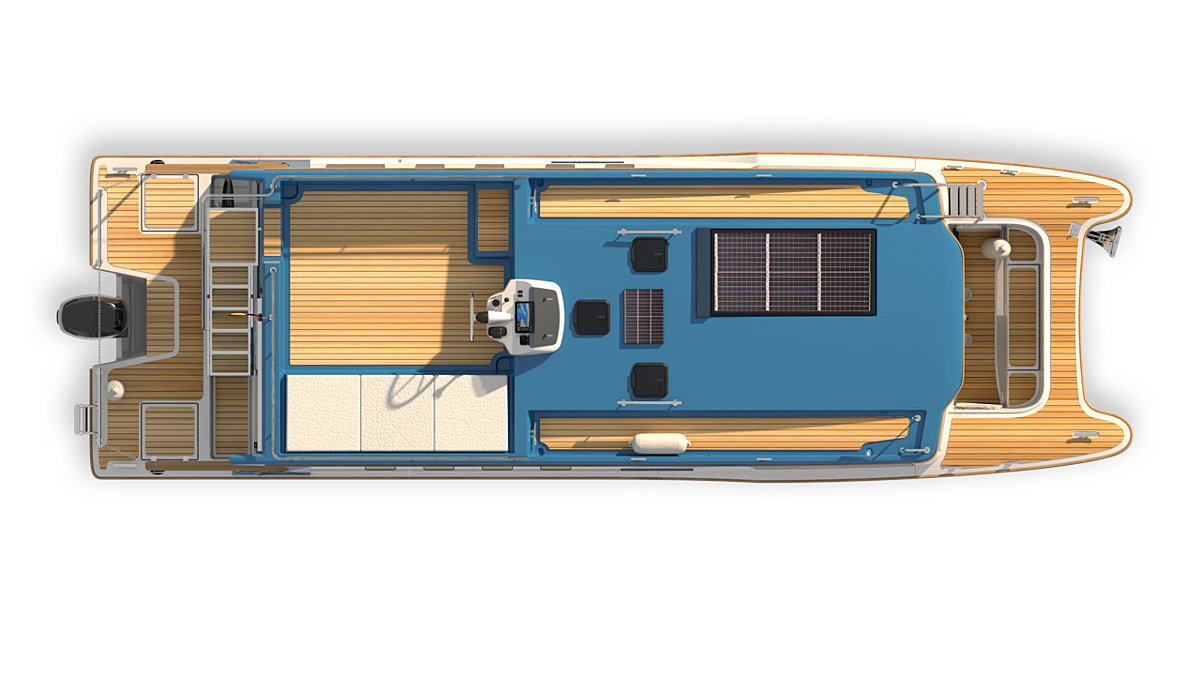 foto: 15 Bader Kronland II Motorkatamaran