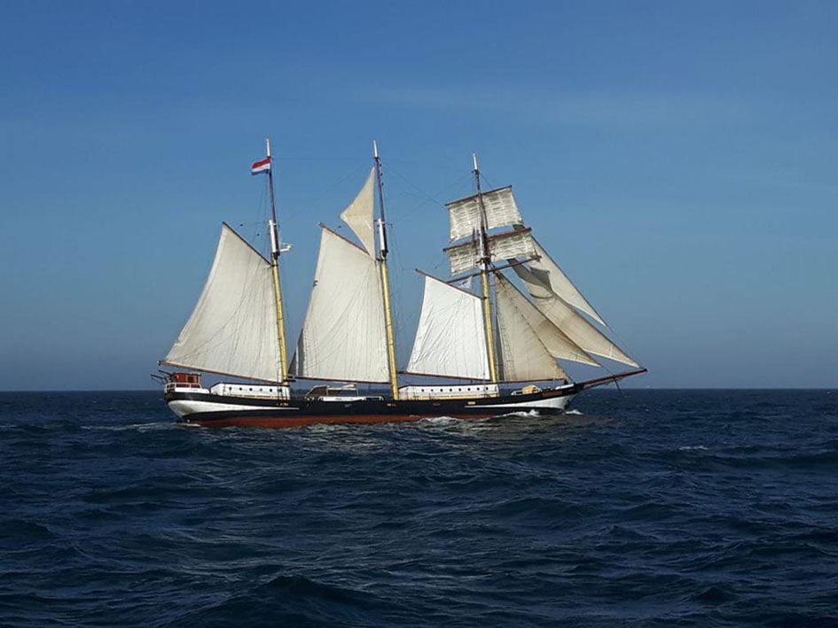 foto: 42 Drie mast Topzeil Schoener Swaensborgh