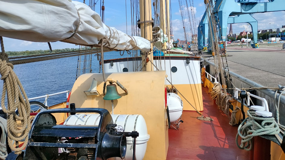 foto: 45 Drie mast Topzeil Schoener Swaensborgh