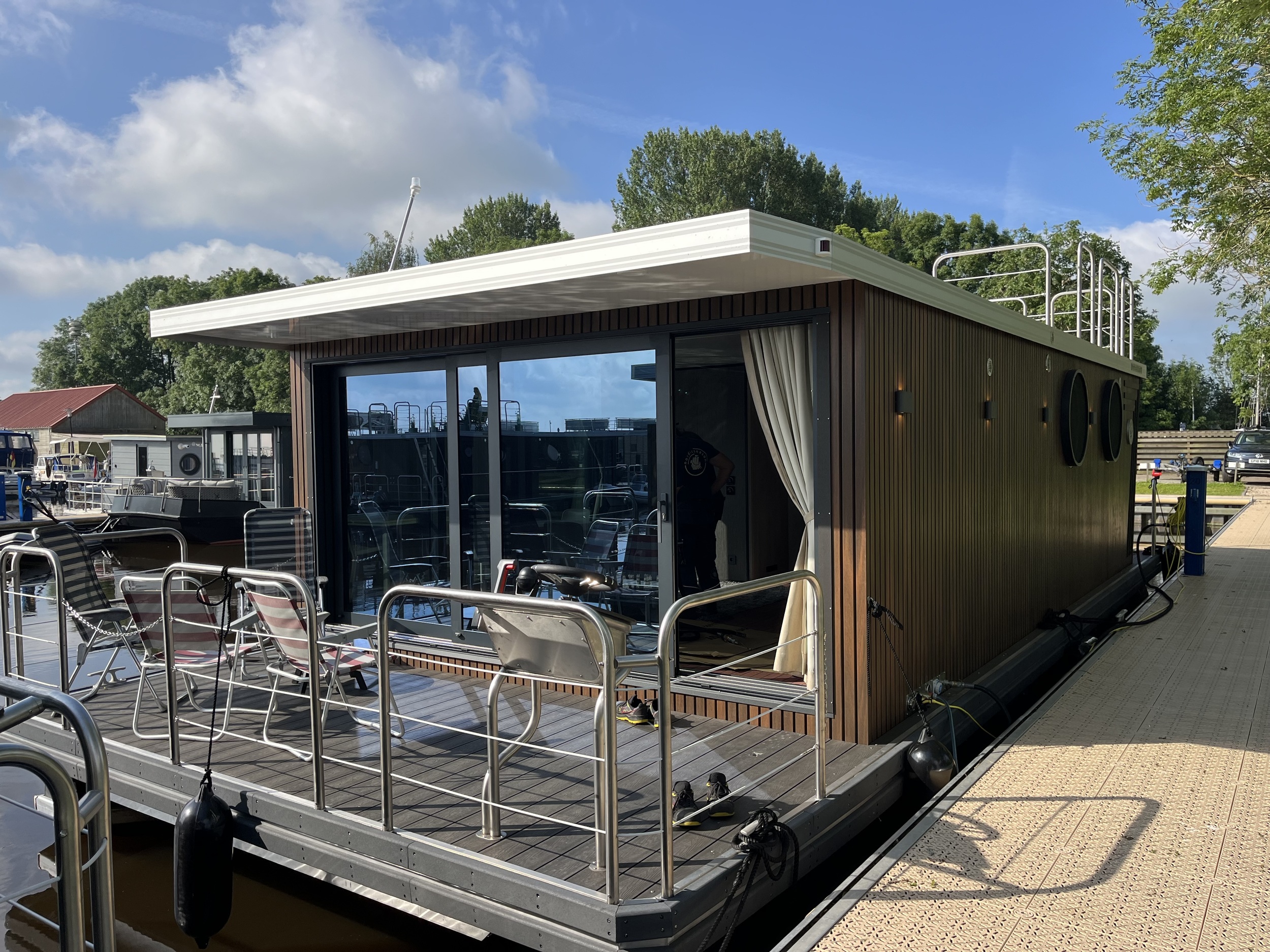 hoofdfoto: 1 Nordic Season NS 43 Eco 45m2 Houseboat