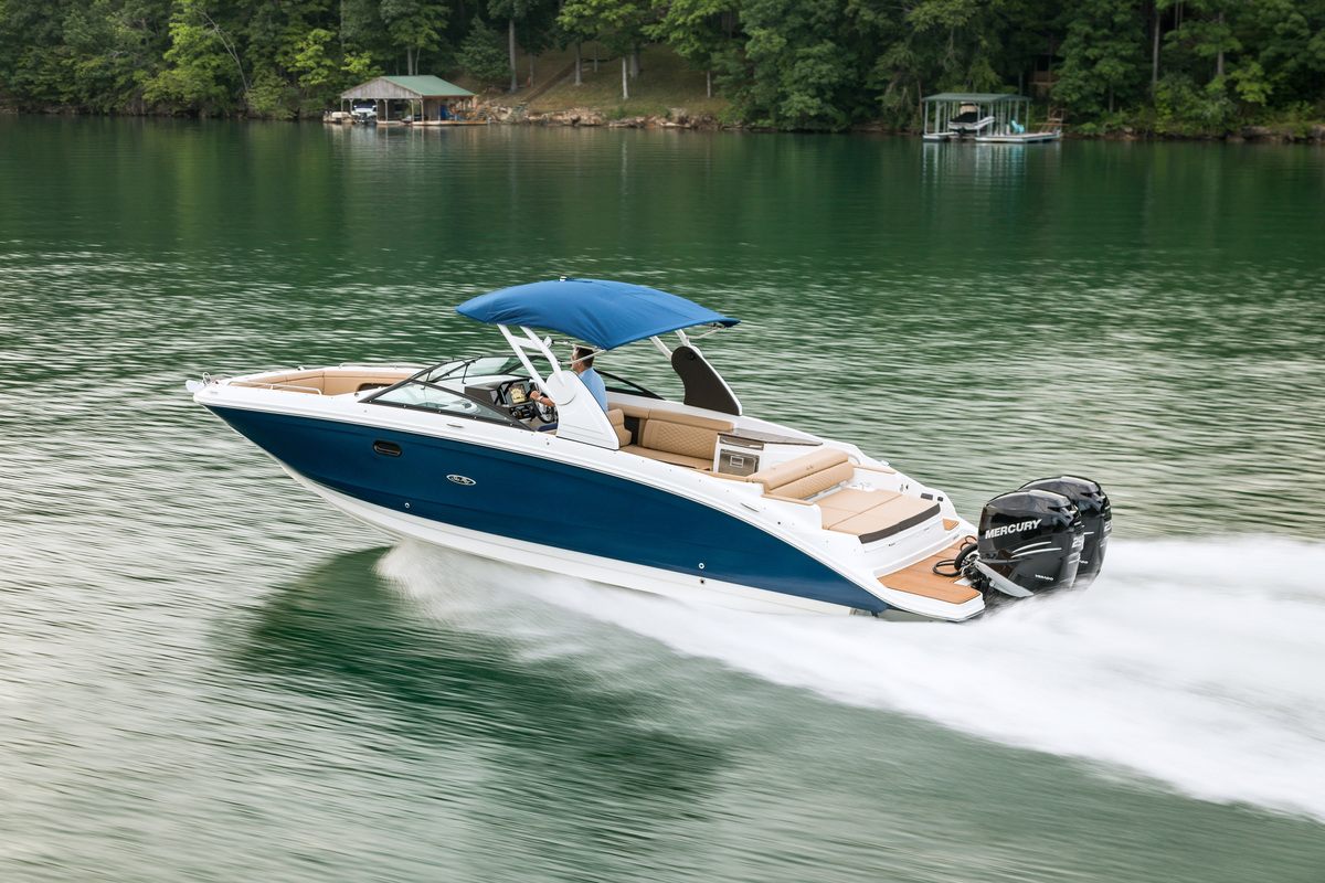 foto: 8 Sea Ray SDX 290 Outboard