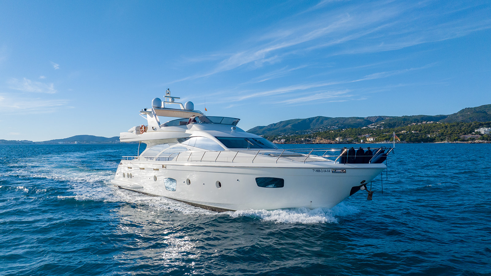 foto: 27 Azimut 75 Flybridge, first launched 2013, fin stabilized