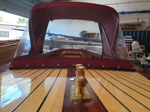 foto: 12 Kapitein Klassieke Mahoniehouten Sloep 6.20