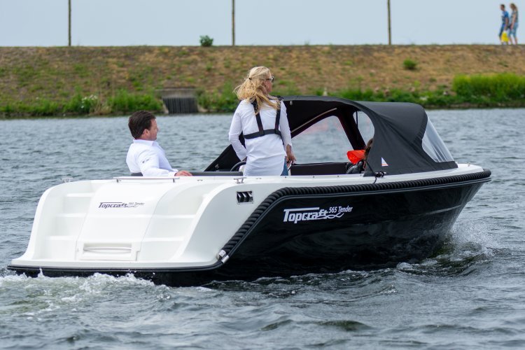 foto: 5 Topcraft 565 TENDER; wat een beauty !!