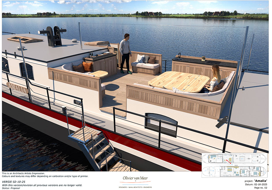 foto: 29 Klipper 34.50, gereed voor inbouw