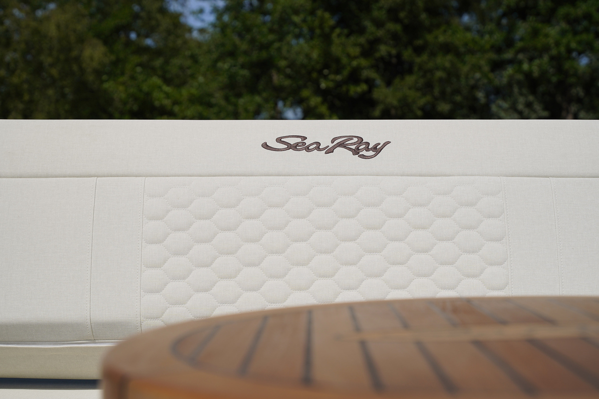 foto: 10 Sea Ray SDX 250 Outboard (Harlow Coconut Bekleding)