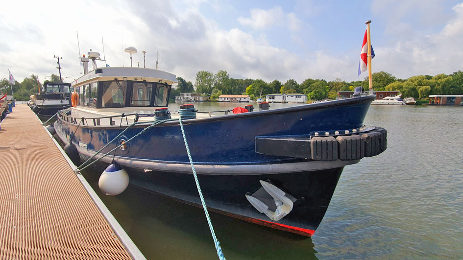 foto: 30 ex Patrouille vaartuig / Varend Woonschip 18.26 met UBC