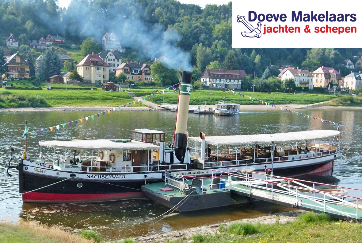 hoofdfoto: 1 Stoom Dagpassagiersschip 60 pers