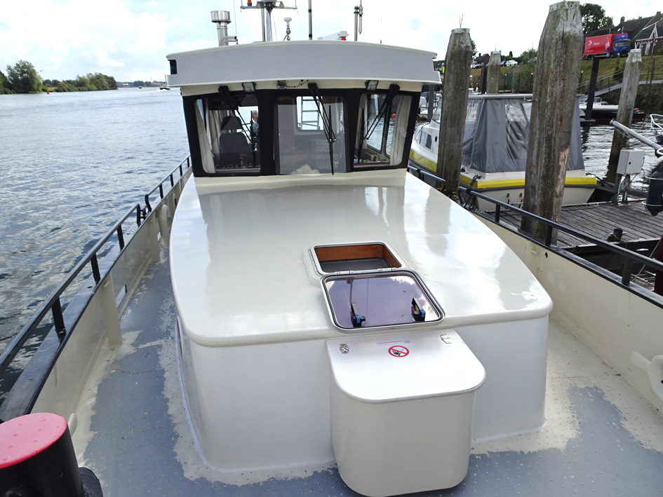 foto: 32 ex Patrouille vaartuig / Varend Woonschip 18.26 met UBC