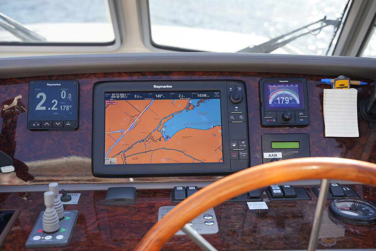 foto: 42 Linssen Grand Sturdy 410 AC Variotop met stabilisator