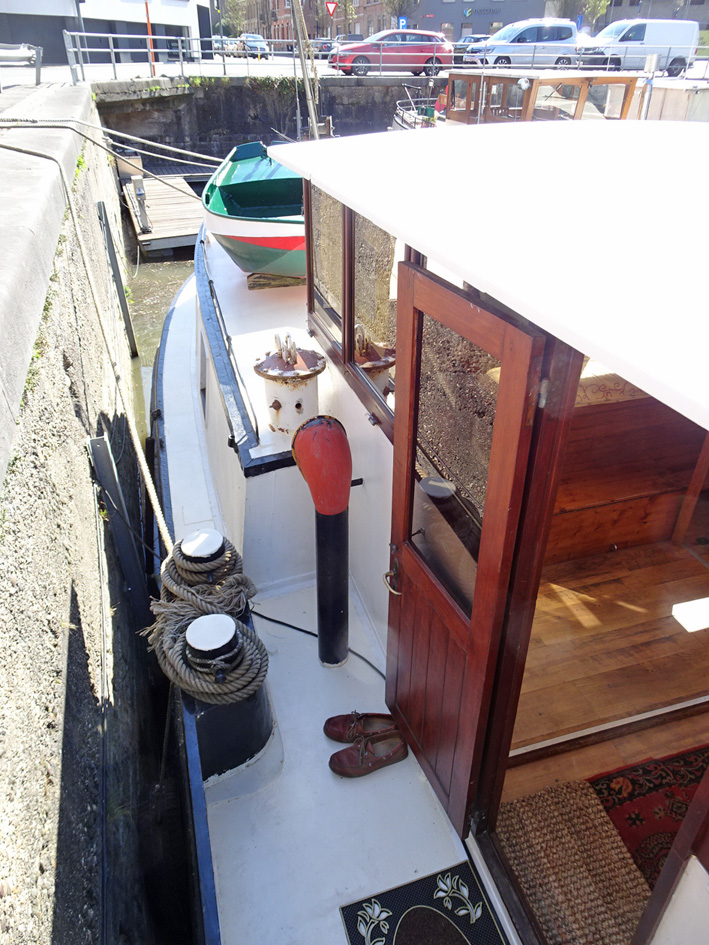 foto: 45 Katwijker 26.13 Varend Woonschip met CBB