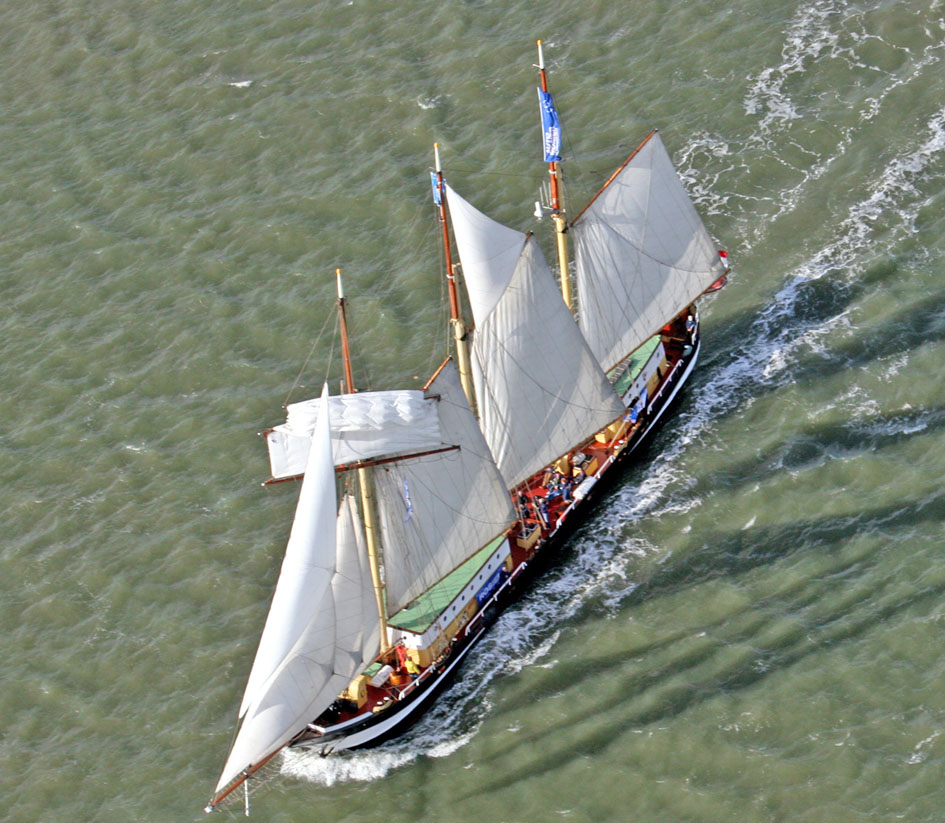 foto: 56 Drie mast Topzeil Schoener Swaensborgh