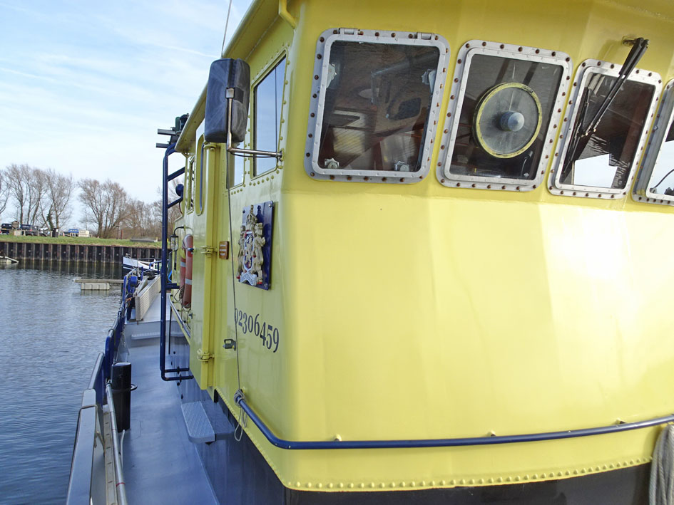 foto: 91 ex Rijkswaterstaat / Varend Woonschip 23.23, CBB Rijn