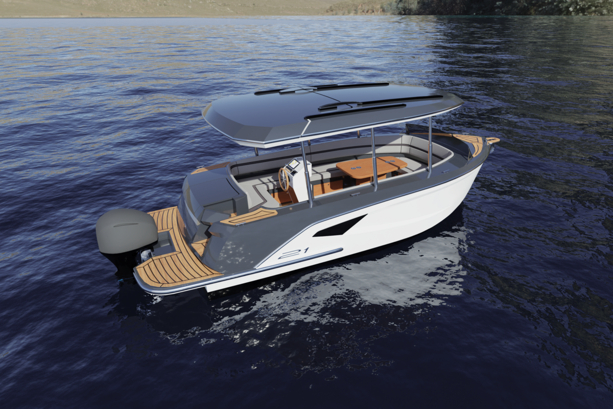 foto: 15 Alfastreet Marine 21 Open Outboard Series