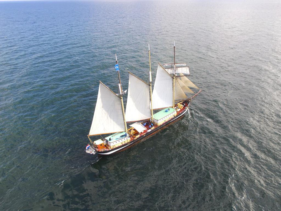 foto: 62 Drie mast Topzeil Schoener Swaensborgh