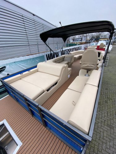 foto: 6 Pontoonboot 25FT 3-Tubes Blue