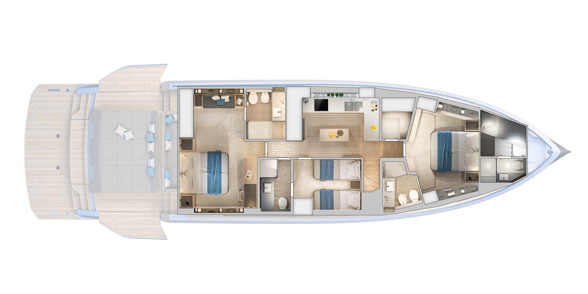 foto: 71 Pardo Yachts Gt 75 - New