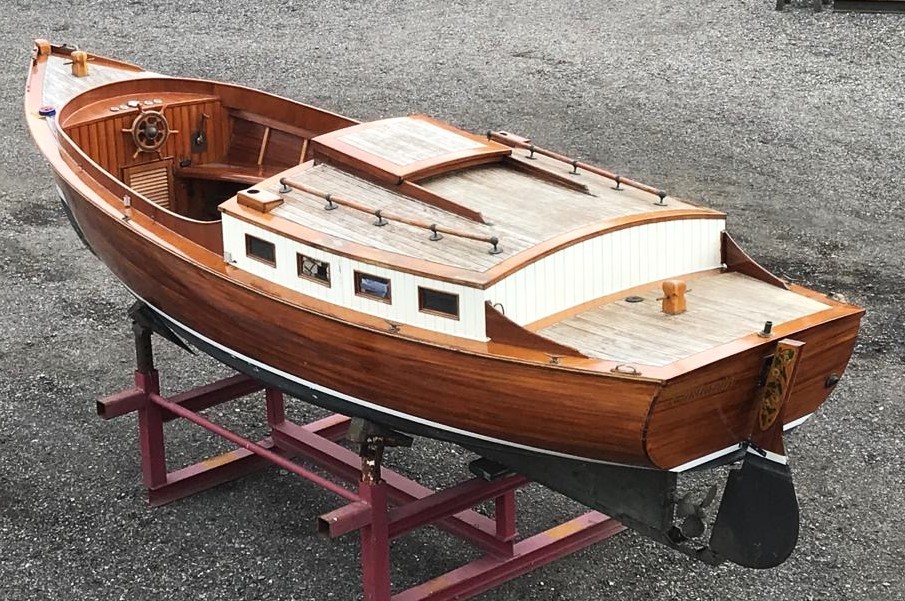 foto: 14 Canadese Kajuit Sloep Elektrisch Varend