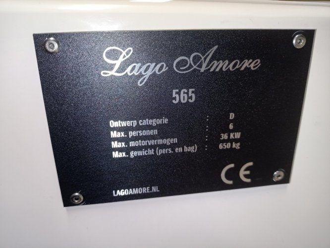 foto: 18 Lago Amore 565 nieuw, 9.9pk Suzuki efi