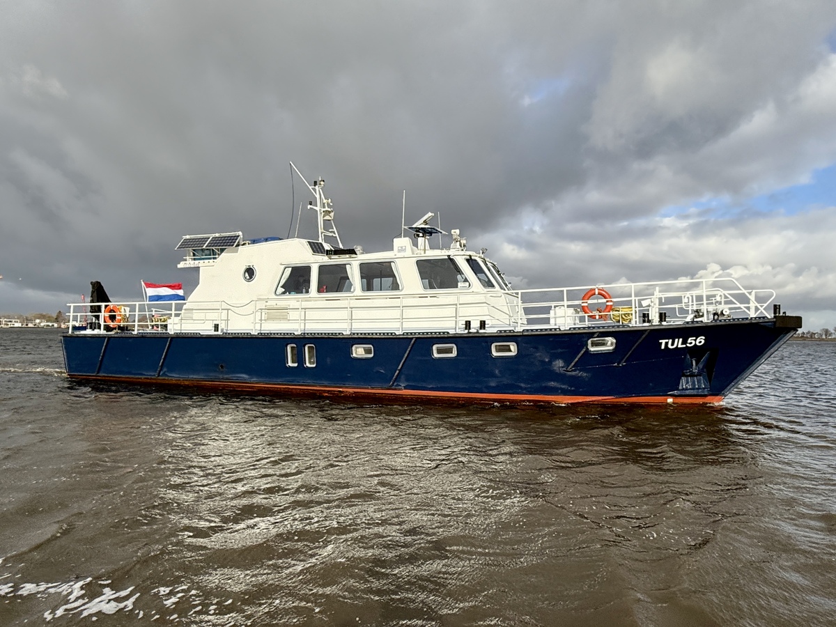 Ex-Patrouille Vaartuig Varend Woonschip