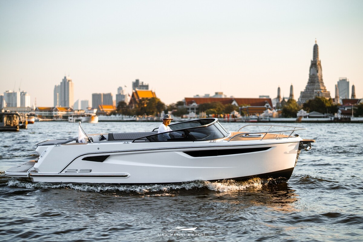 Alfastreet Marine 23 Cabin Evolution Electric