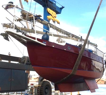 foto: 27 Grifiths Stalen Ketch Vulcan