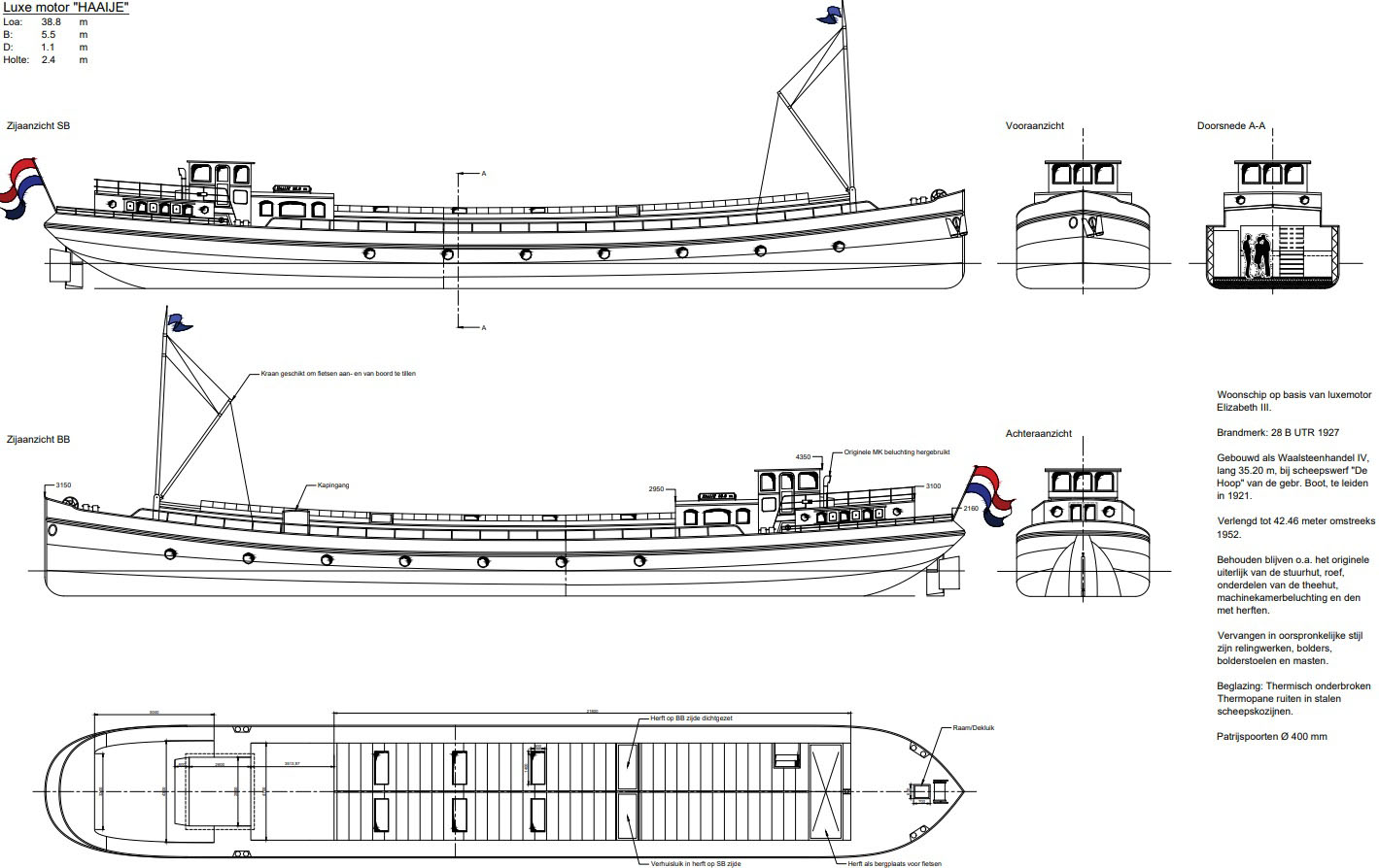 foto: 14 Luxe Motor Elizabeth III 42.46 casco
