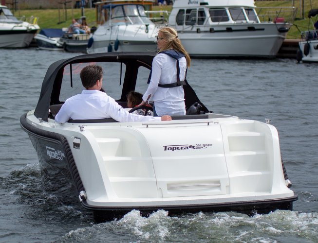 foto: 5 Topcraft 565 Tender NIEUW model !!