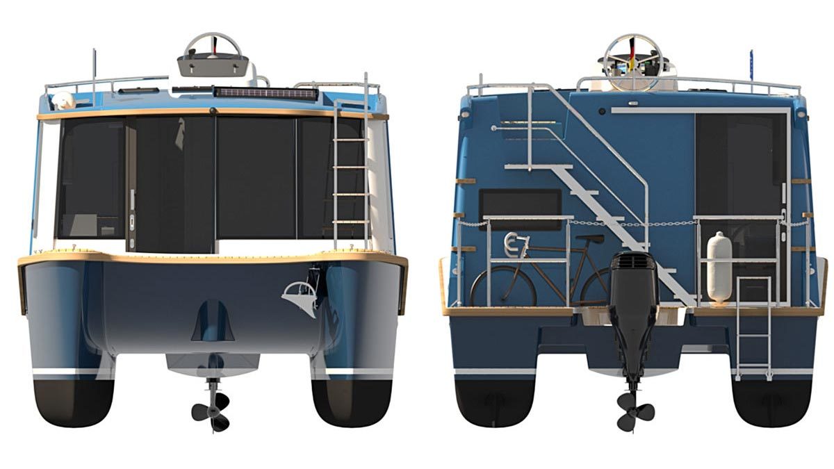 foto: 17 Bader Kronland II Motorkatamaran