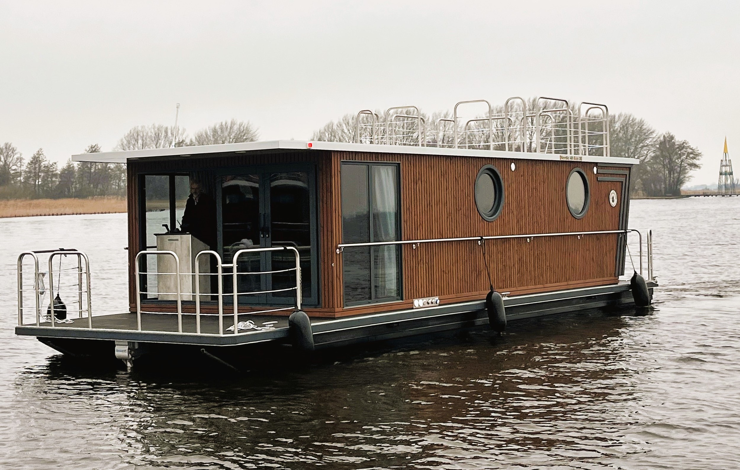 foto: 46 Nordic Season Met Ligplaats NS 40 Eco 36m2 Houseboat