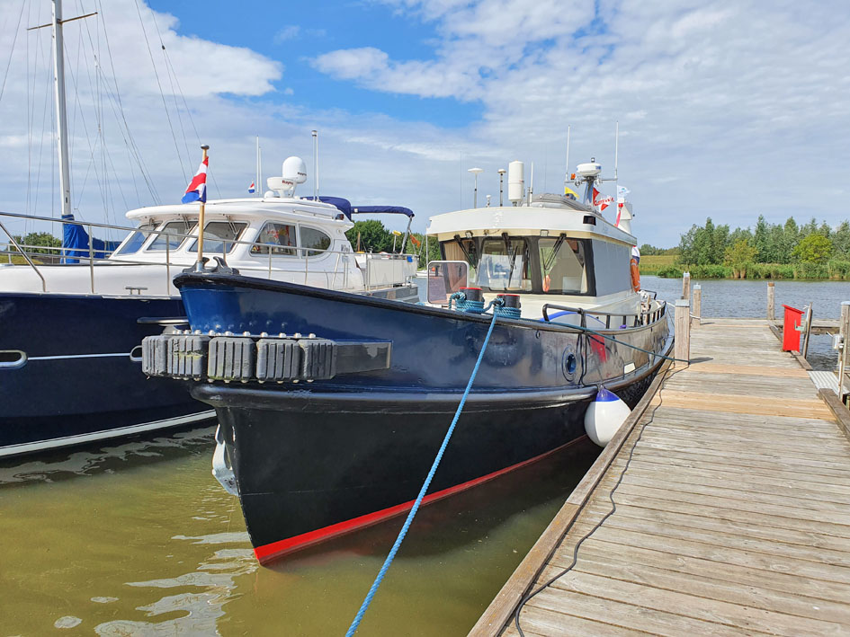 foto: 45 ex Patrouille vaartuig / Varend Woonschip 18.26 met UBC