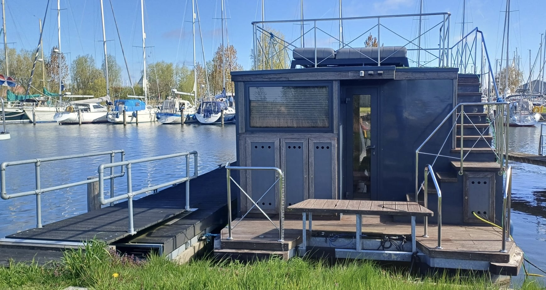 foto: 22 Campi 400 Houseboat Met Mooie Ligplaats