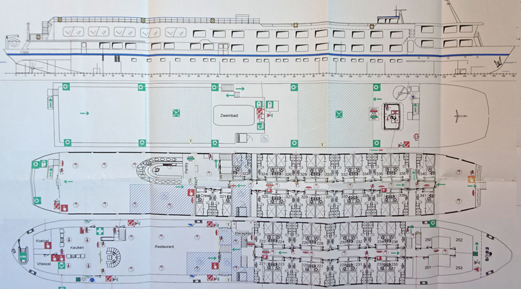 foto: 64 Hotel Passagiersschip 120 passagiers