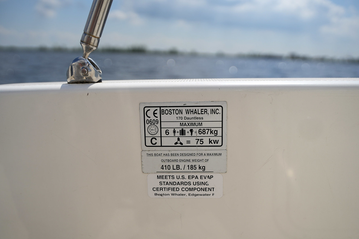 foto: 29 Boston Whaler 170 Dauntless