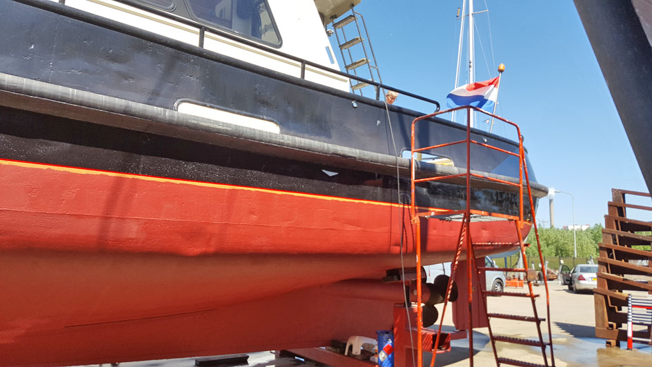 foto: 48 ex Patrouille vaartuig / Varend Woonschip 18.26 met UBC