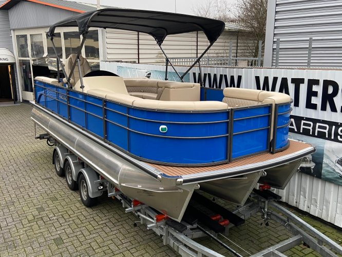 foto: 7 Pontoonboot 25FT 3-Tubes Blue