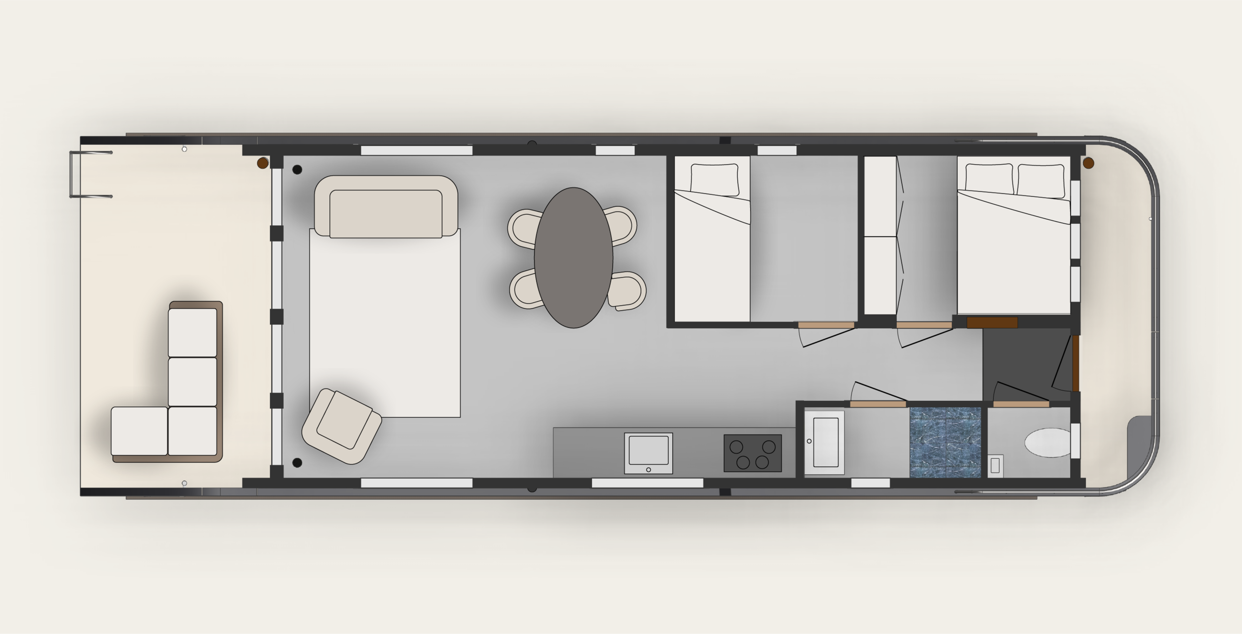 foto: 22 Houseboat Senso 45
