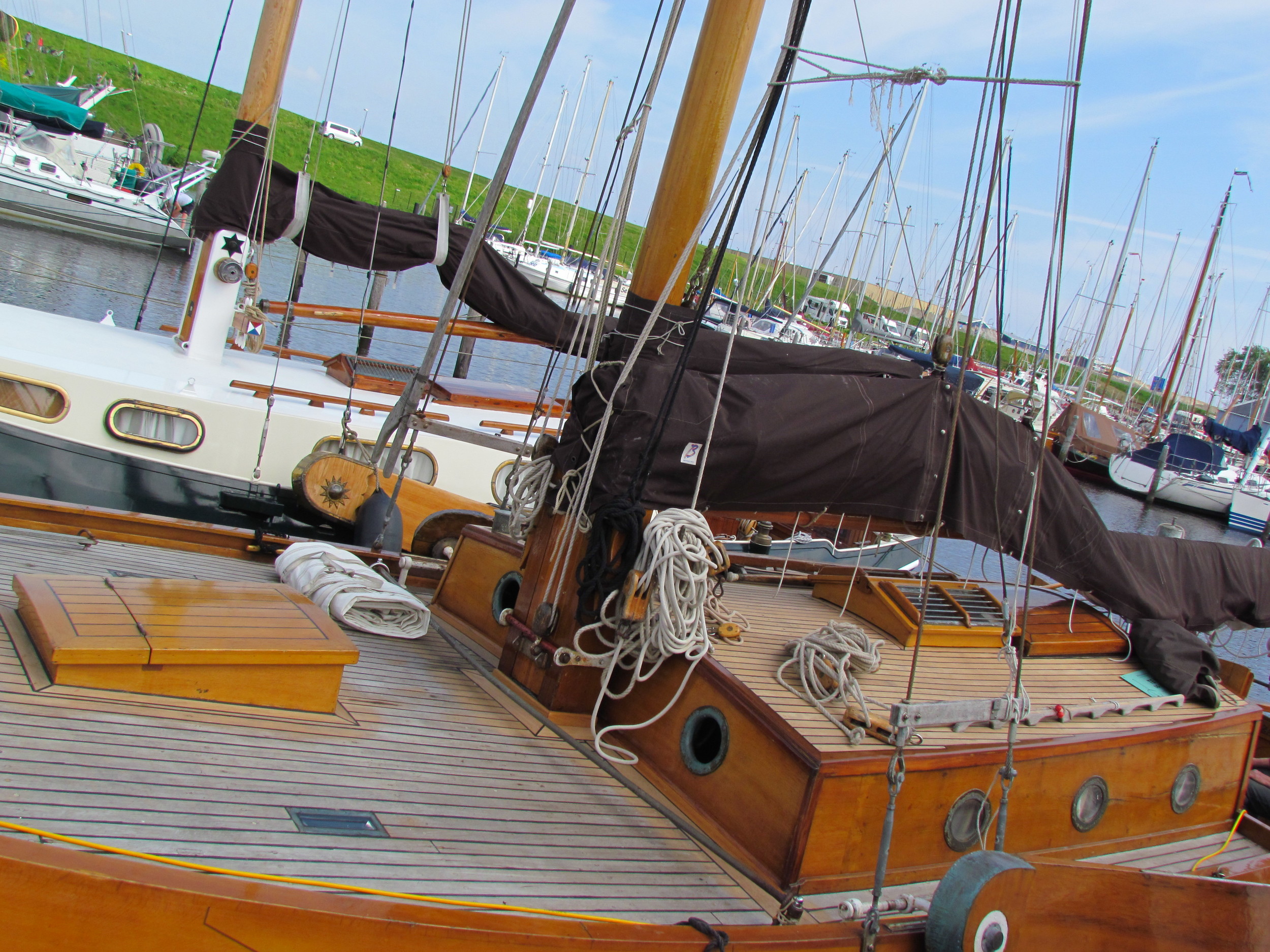 foto: 43 Hoogaars - Platbodem Jacht