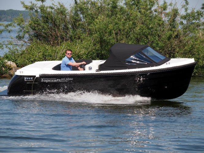 foto: 6 Topcraft 605 Tender ABSOLUUT DE RUIMSTE IN ZIJN KLASSE