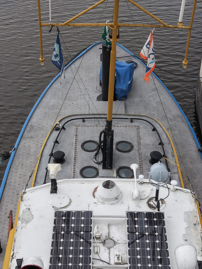 foto: 34 Varend Woonschip ex RWS vlet 14.78
